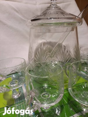 kristály bólés készlet