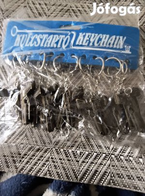 kulcstartó retró csomagban