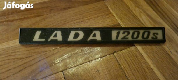 lada 1200s hátsó embléma 