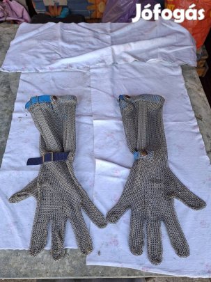 lánckesztyűk,lácmellények 