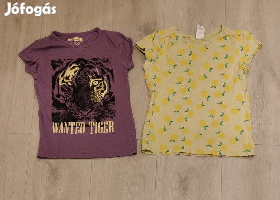 lány rövid ujjú póló