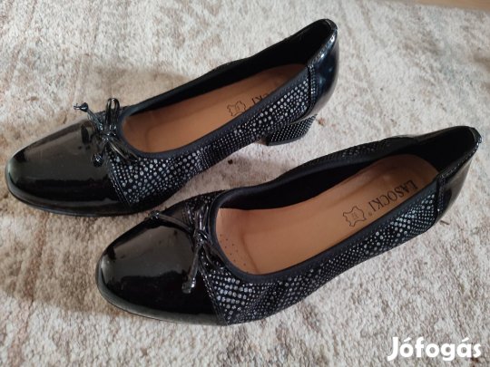 lasocki fekete alkalmi 38-as női cipő eladó 