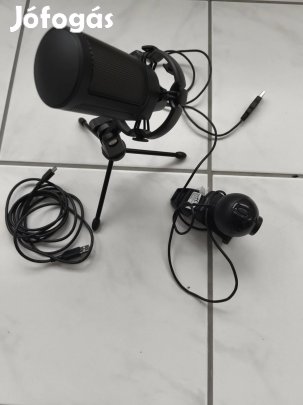 latop álló mikrofon - kamera 