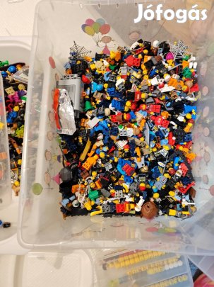 lego Mini figura rendör tűzoltó munkás 