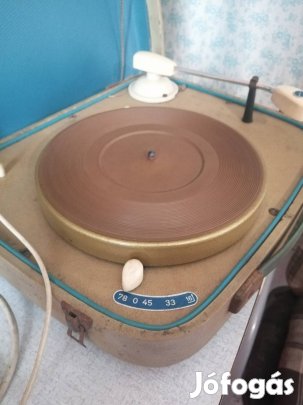 lemezjátszo 33 46 78 for muködö nincs hangszoro rettro