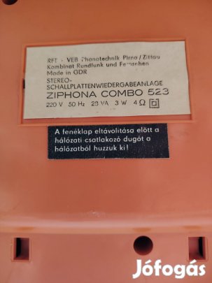 lemezjátszó Ziphona Combo 523