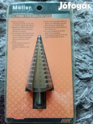 lépcsős fúró 4-39 ig 