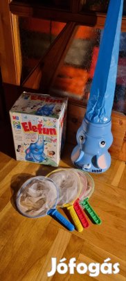 lepkefújó elefánt játék 