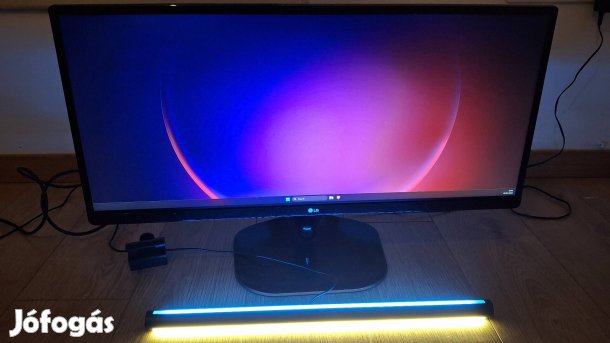 lg 25UM58-P + Alza se10 + lámpa