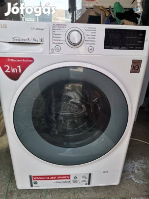 lg gőz mosó száritógép 