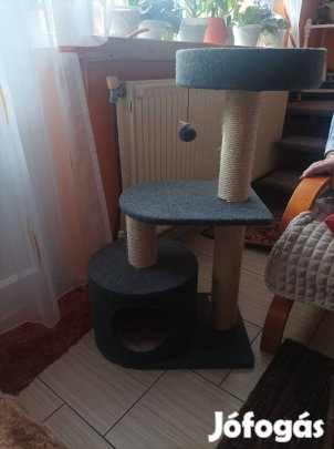 macskabútor szürke színben