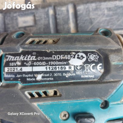 makita ddf482 fúró csavarozó csavarbehajtó 