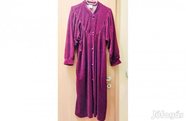 mályva  plüss pongyola köntós