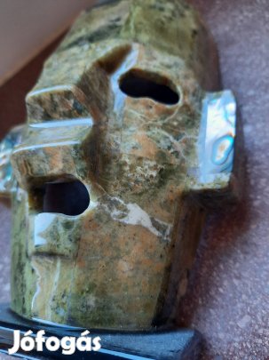 maszk, szobor, dekoráció, gyűjtemény , intarzia 