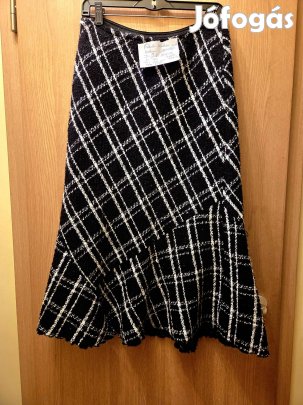 maxi szoknya kockas L es 