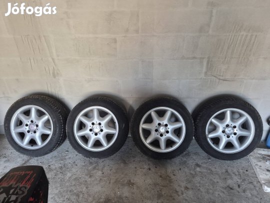 mercedes gyári alufelni gumikkal 