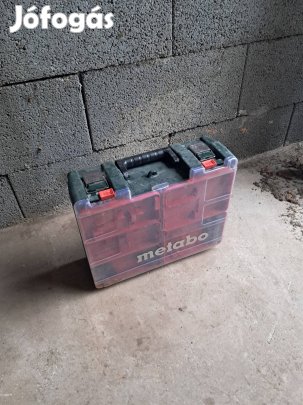 metabo fúró,csavarozó szerszámos láda