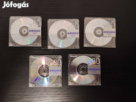 minidisc lemezek (5 db)