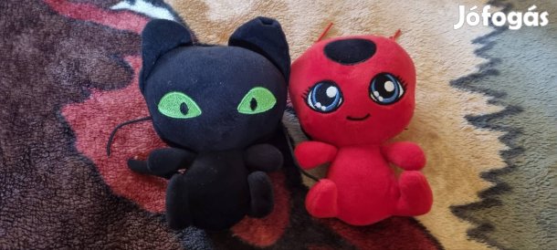 miraculous Plagg és Pikki plüss 