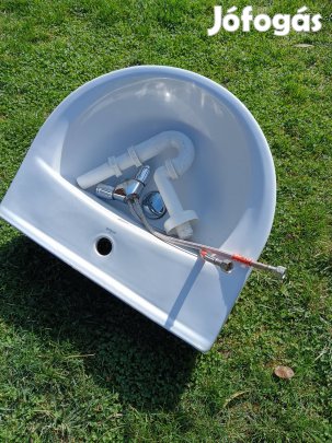 mosdó kagyló szifonnal 