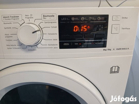 mosó-szárítógép. 8/6kg