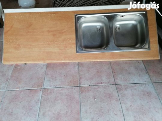 mosogató munkapultba építve