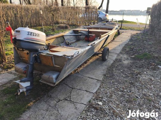 motorcsónak, alu.test Selva 7 le.
