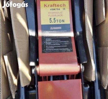 mühely emelö ,alacsony profilú, Dupla dugattyús krokodil emelö 5,5 T