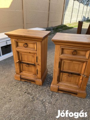 nagy fa éjjeliszekrény 80/ 53x40 eladó bp/17 