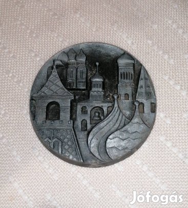 nagy méretű Moszkva plaket