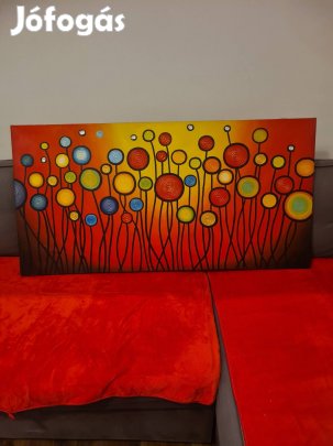 nagy méretű festett vaszonkép
