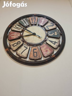 nagy meretű vintage stilus falióra