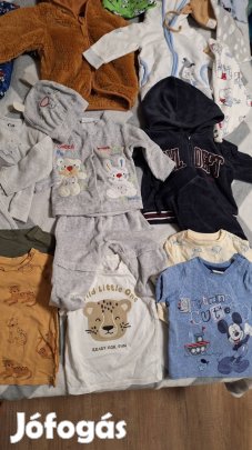 nagy tavaszi márkás kisfiú ruhacsomag 68