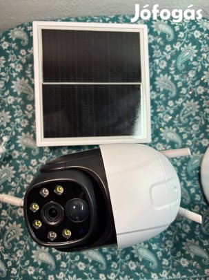 napelemes kültéri Smart wifi Ptz kamera