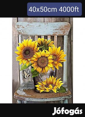 napraforgók gyémánt kirakó 