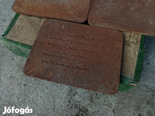 német öntöttvas tető eladó! 