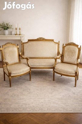 neoklasszicista ülőgarnitúra XVI Lajos