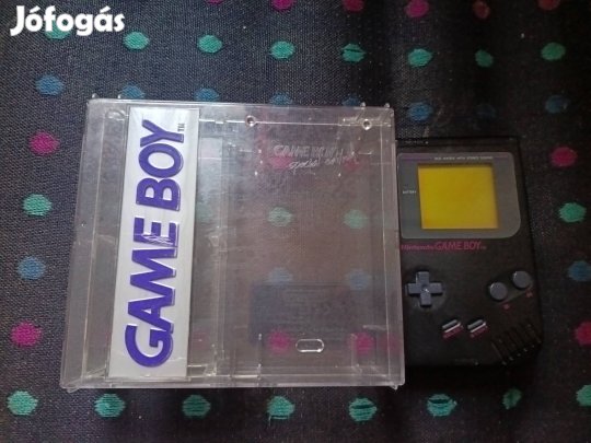 nintendo gameboy classic black special edition játék konzol 
