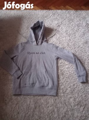 női belebújos kapucnis pulóver