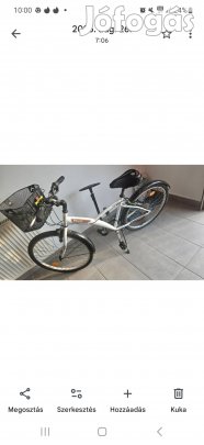 női kerékpár