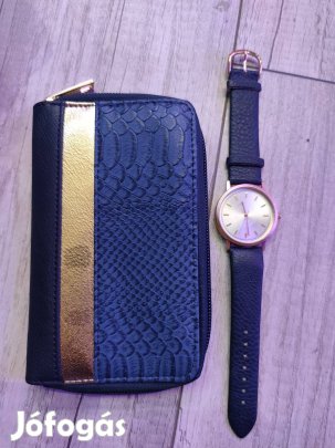 női pénztárca és karóra