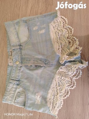 női rövid farmernadrág 