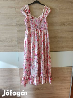 nyári ruha rózsa mintás