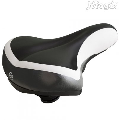 nyereg rejtett rugós, fekete-fehér