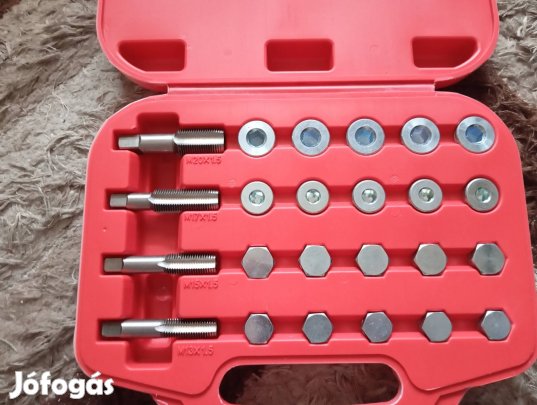 olaj teknő csavar menet javító készlet 