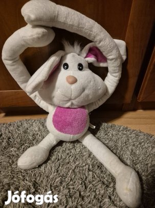 ölelős, tépőzáras nyuszi