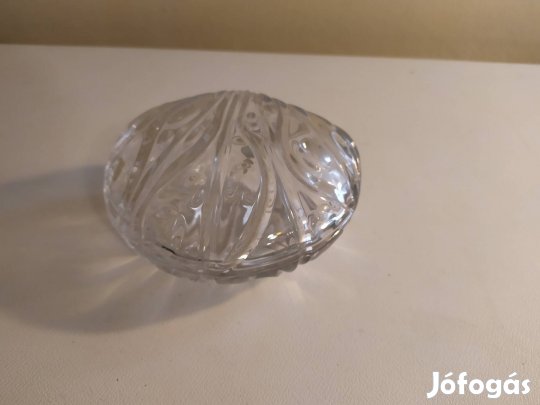 ólom üveg cukorkatartó