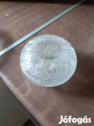 ólomkristály cukortartó