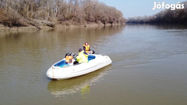 orkiülős egyedi rib motorcsónak eladó 5 év vizsgával!