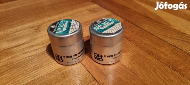 orwo negatív film alumínium doboz 